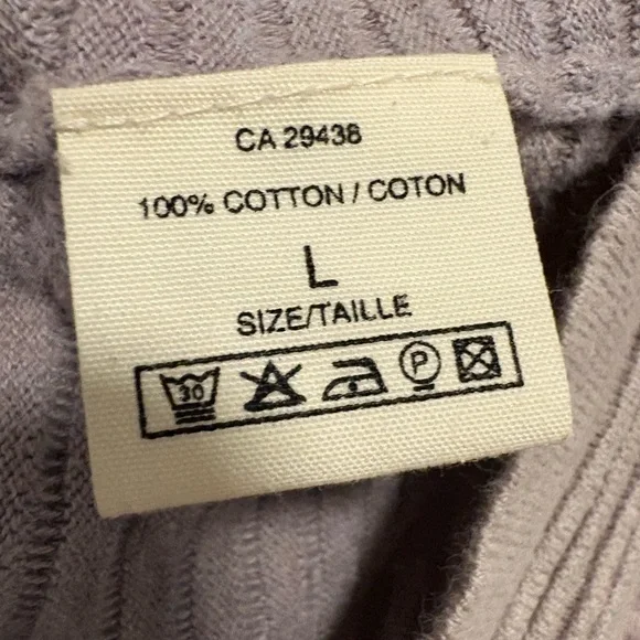 Mansted Ribbed Cotton Gradient Cardigan | Size Large - Picture 6 of 7